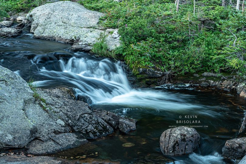 NOTE CARDS 711_5000 UNNAMED WATERFALL, GLACIER CREEK