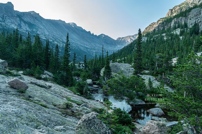 NOTE CARDS 711_5004 MILLS LAKE, ROCKY MOUNTAIN NATIONAL PARK