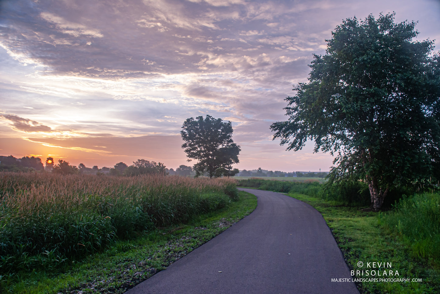 WALKING TO THE SUNRISE