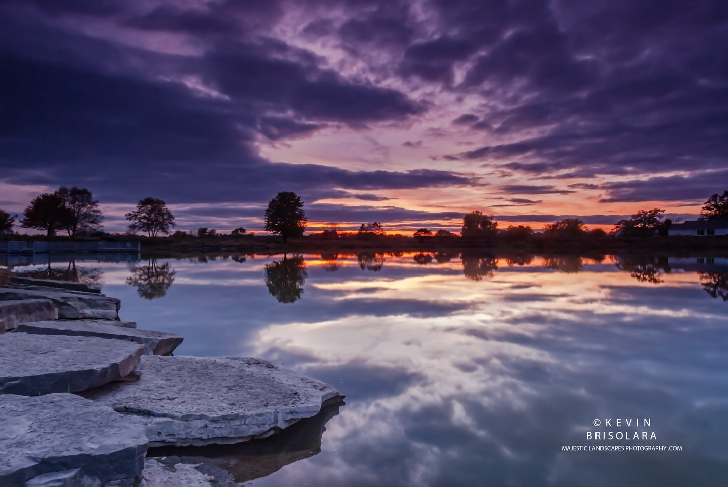 MAJESTIC SUNSET AT WILDFLOWER PARK