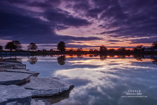 MAJESTIC SUNSET AT WILDFLOWER PARK