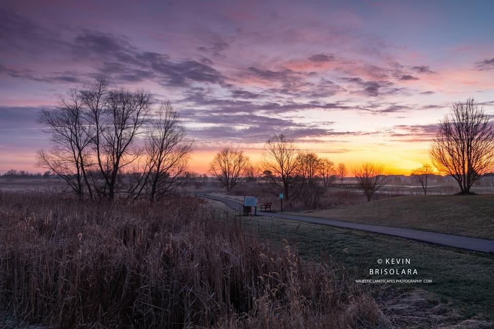 STARTING THE DAY WITH A BEAUTIFUL SUNRISE