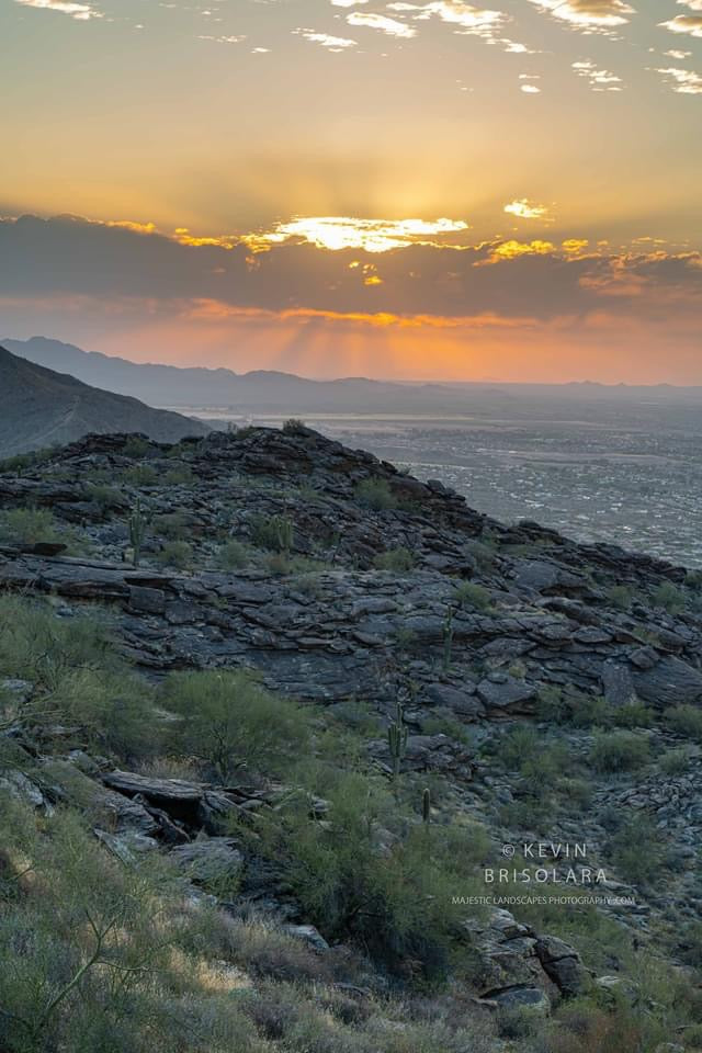 MAJESTIC SUNSET FROM ARIZONA