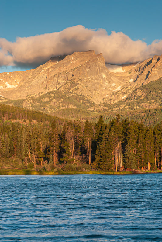 THE MORNING LIGHT SHOW AT SPRAGUE LAKE