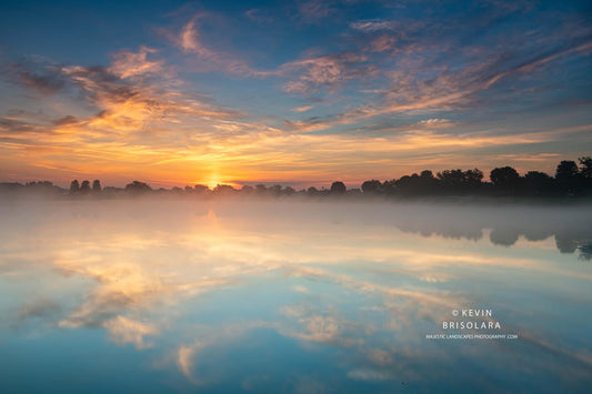 REFLECTIONS FROM A SUMMER SUNRISE