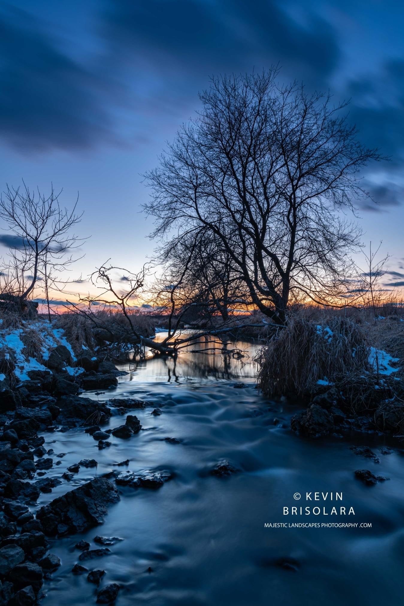 WALKING ALONG A PRAIRIE CREEK