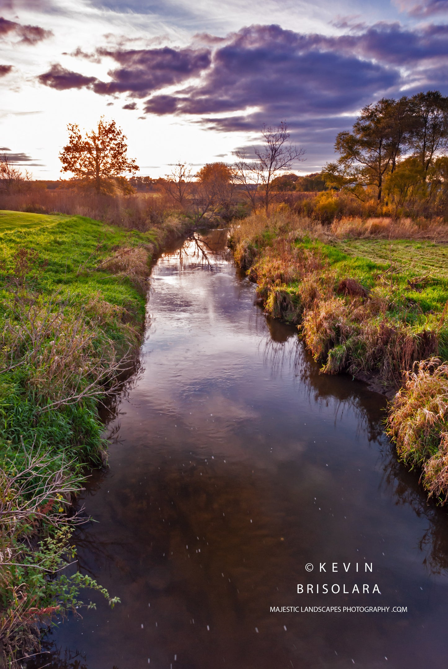 EVENING SPLENDOR RESIDES AT THE RIVER