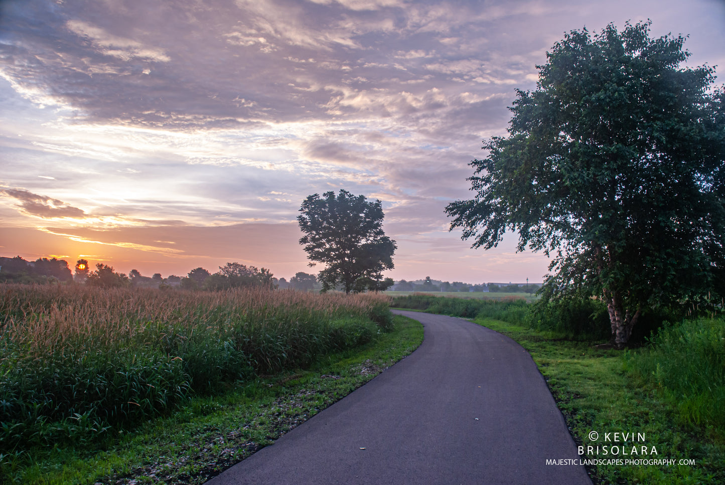 WALKING TO THE SUNRISE