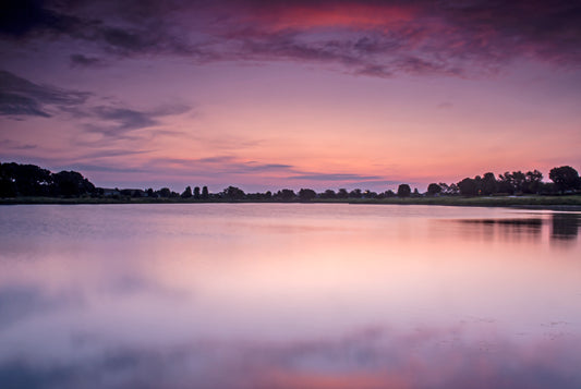 SUNRISE FROM THE LAKE
