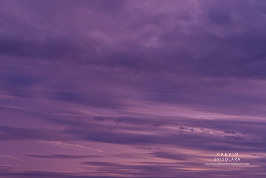 MAJESTIC SKIES OF PURPLE