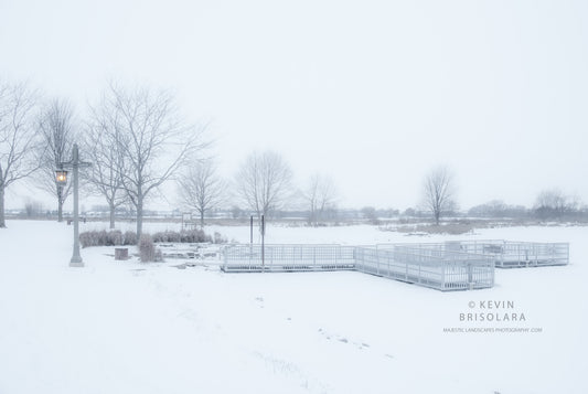 THE BEAUTY OF PEACE AND QUIET ON THIS WINTER DAY IN THE PARK