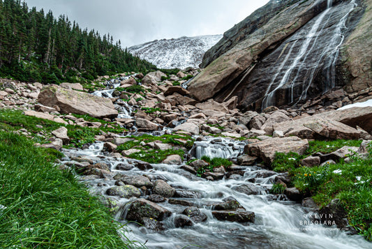 NOTE CARDS 188_102  STORM PEAK AND GLACIER CREEK