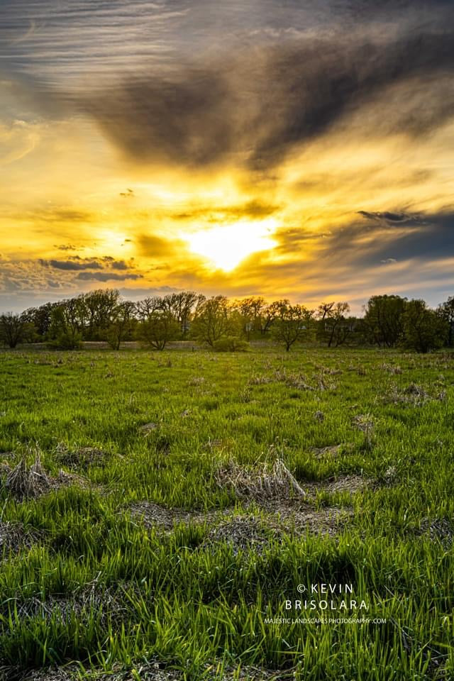 AN INCREDIBLE PRAIRIE SUNSET